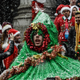 Seen above, the annual mating dance known as Santacon. Photo: Getty
